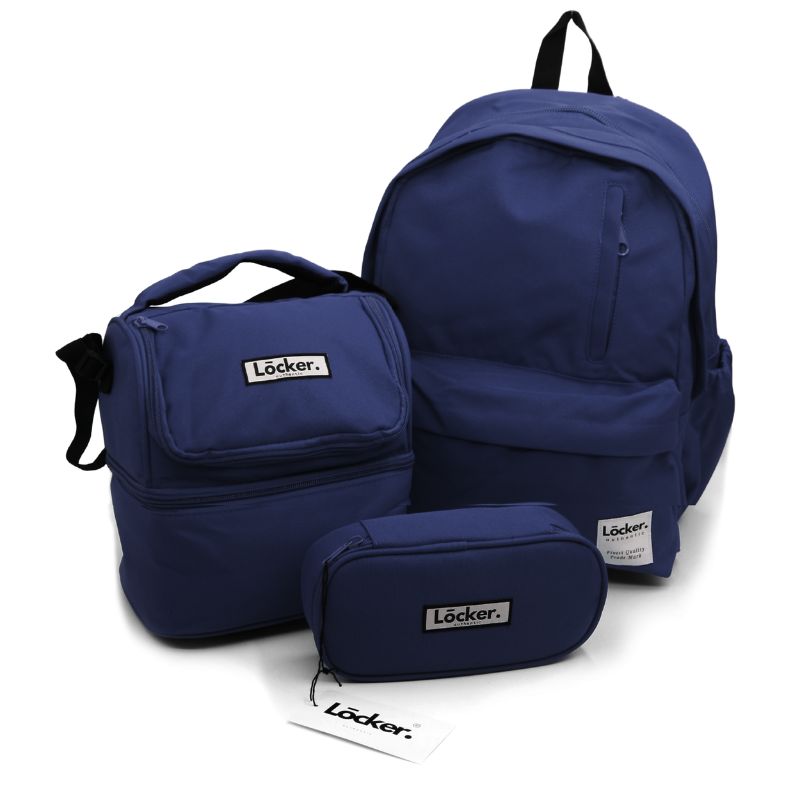Locker Plus Navy Set