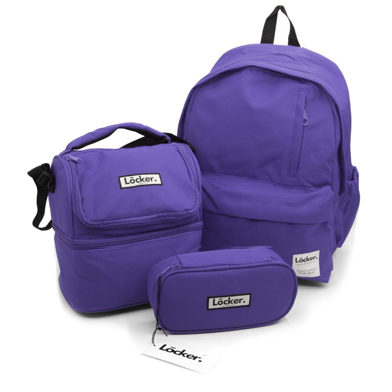 Locker Plus Purple Set