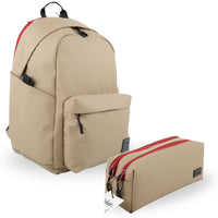 Locker Fit Beige & Red Set