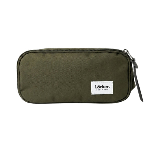 Locker Pencil Case - Kahki