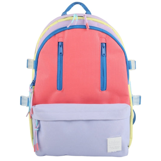 Locker SODA POP Multi-Zip Backpack – Pink & Lavender