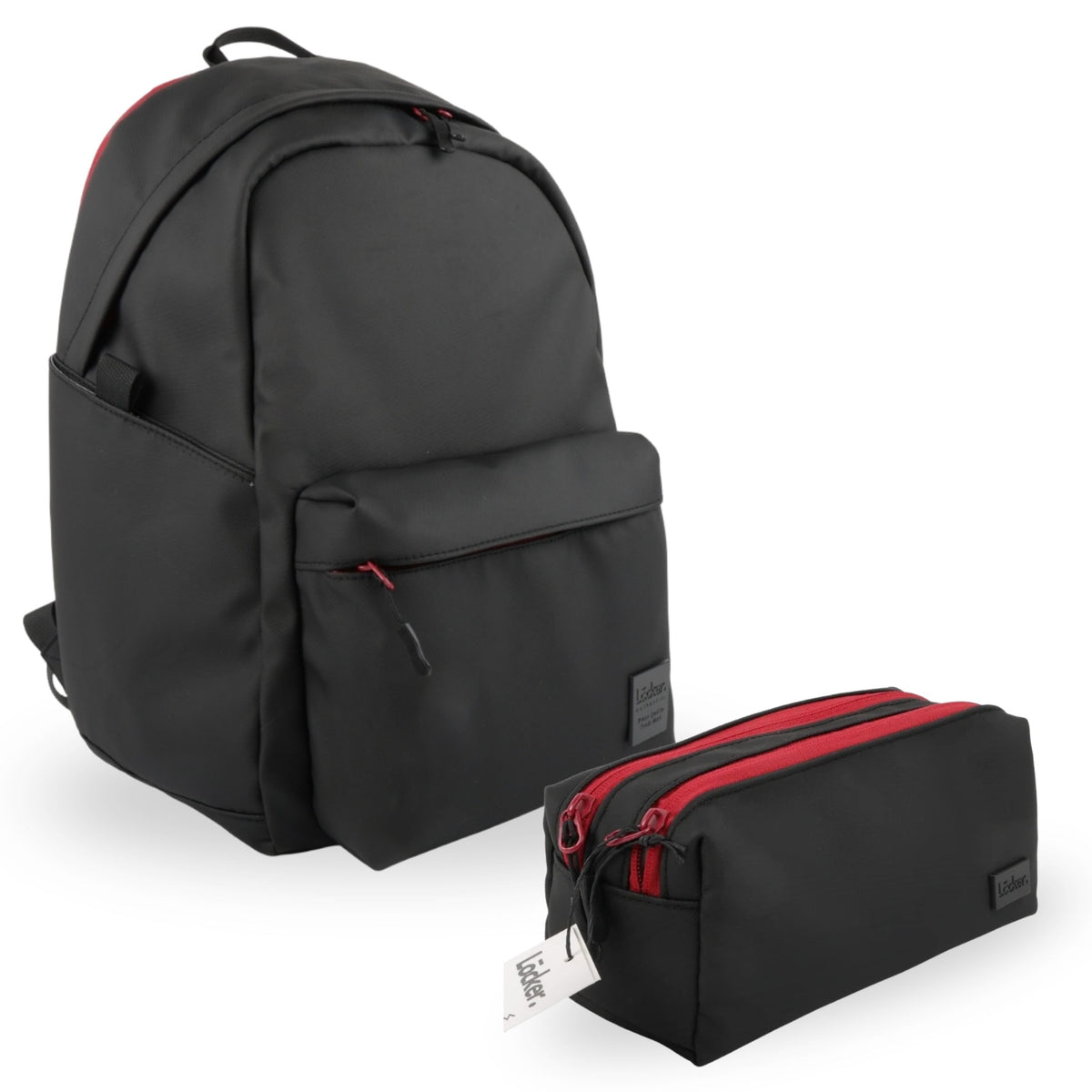 Locker Fit Red & Black Set