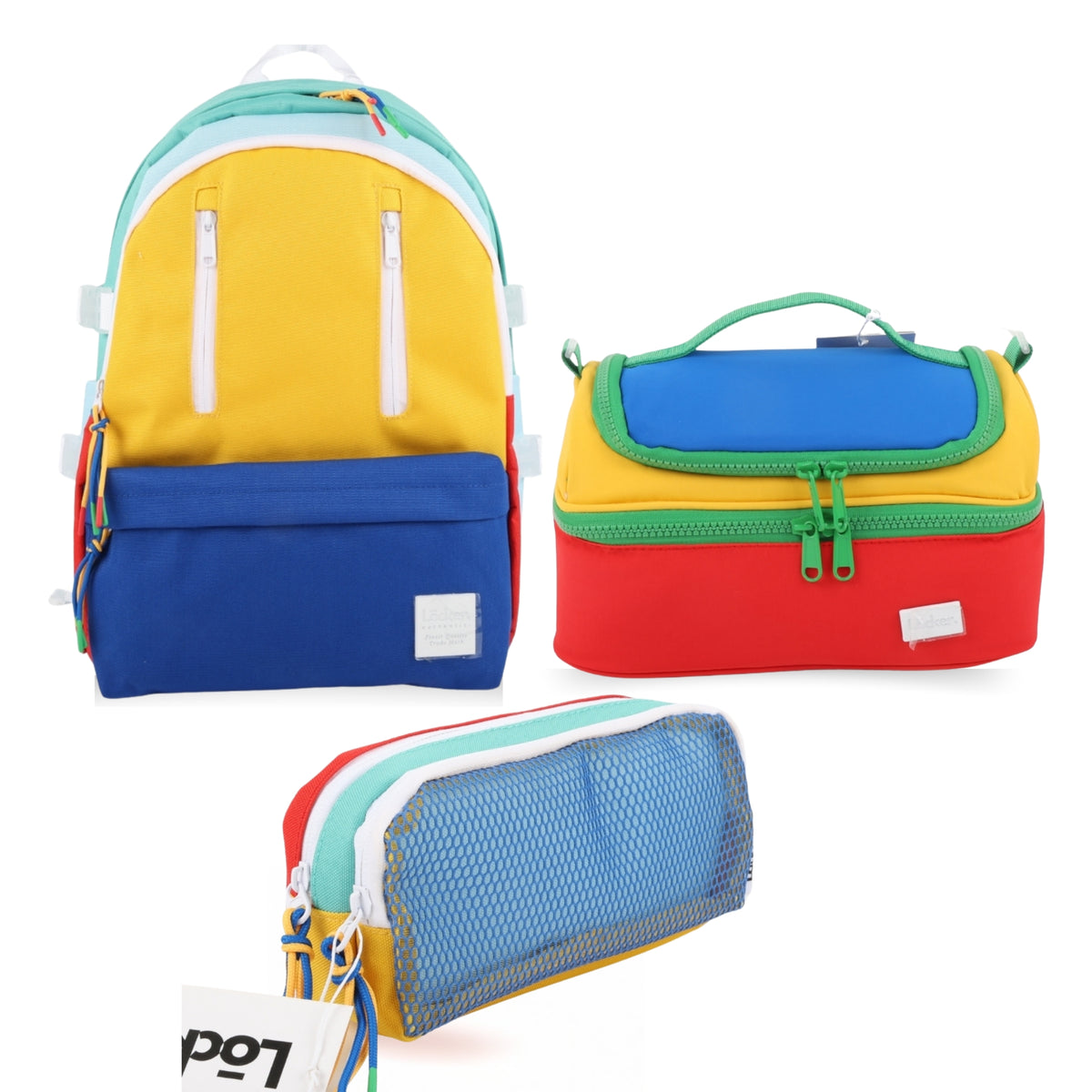 Locker SODA POP Set - Yellow & Royal Blue