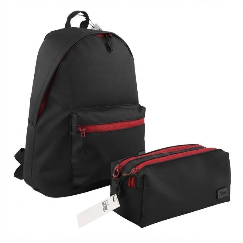 Locker STRIKE Set - Black & Red